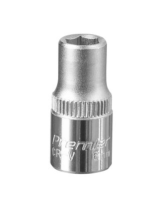 WallDrive® Socket 6mm 1/4"Sq Drive