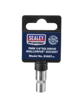 WallDrive® Socket 7mm 1/4"Sq Drive