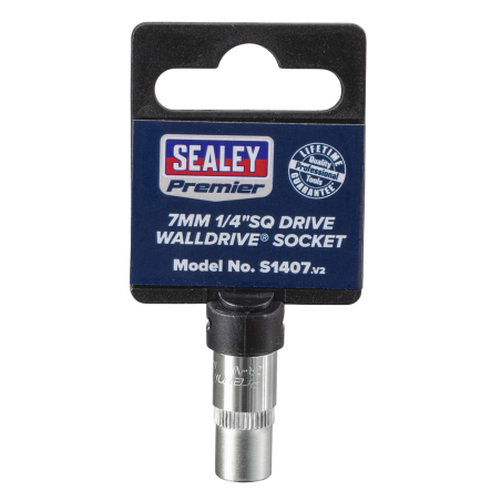 WallDrive® Socket 7mm 1/4"Sq Drive