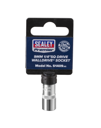 WallDrive® Socket 9mm 1/4"Sq Drive