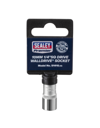 WallDrive® Socket 10mm 1/4"Sq Drive