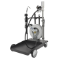 Air Operated Oil Dispensing System with 10m Retractable Hose Reel