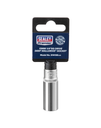 Douille WallDrive® 13 mm de profondeur, entraînement 1/4" carré