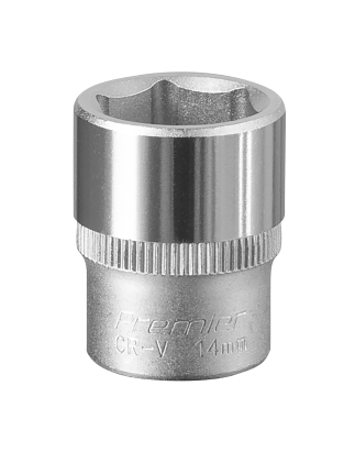 WallDrive® Socket 14mm 1/4"Sq Drive