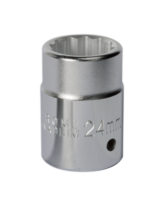 WallDrive® Socket 24mm 3/4"Sq Drive