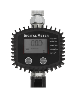 Oil Hose End Gun with Digital Meter