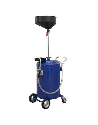 Air Discharge Mobile Oil Drainer 110L