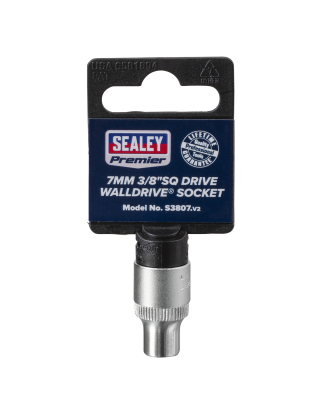 Douille WallDrive® 7 mm, entraînement 3/8" carré