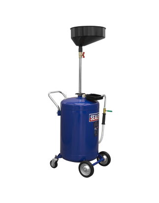 Air Discharge Mobile Oil Drainer 110L