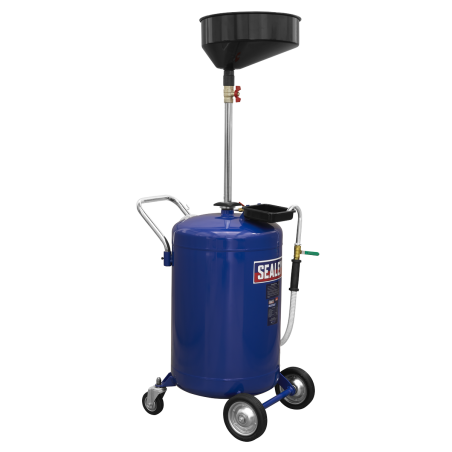 Air Discharge Mobile Oil Drainer 110L