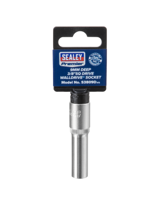 Douille WallDrive® 9 mm de profondeur, entraînement 3/8" carré