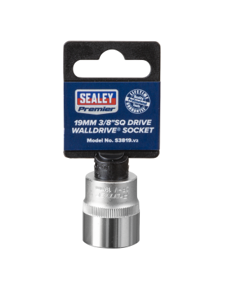 WallDrive® Socket 19mm 3/8"Sq Drive