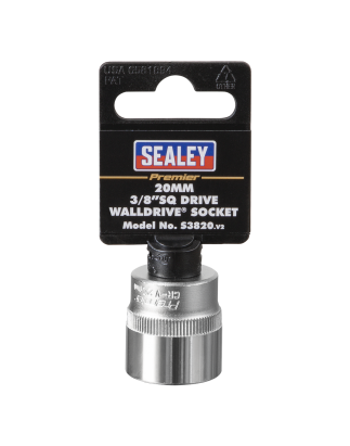 Douille WallDrive® 20 mm, entraînement 3/8" carré