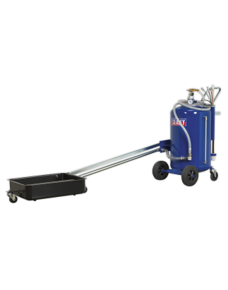 Cantilever Air Discharge Mobile Oil Drainer with Probes 80L