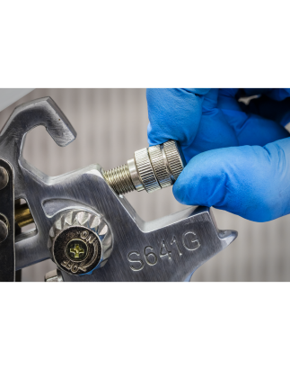 Siegen General-Purpose Gravity Feed Spray Gun 1.4mm Set-Up