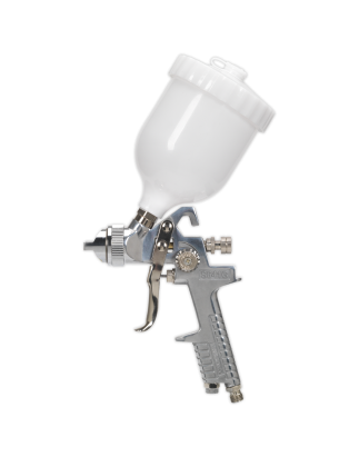 Siegen General-Purpose Gravity Feed Spray Gun 1.4mm Set-Up