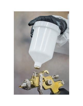 Gold Series Gravity Feed Spray Gun 1.4mm Set-Up