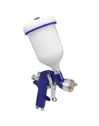 Configuration du pistolet pulvérisateur à alimentation par gravité 1,3 mm