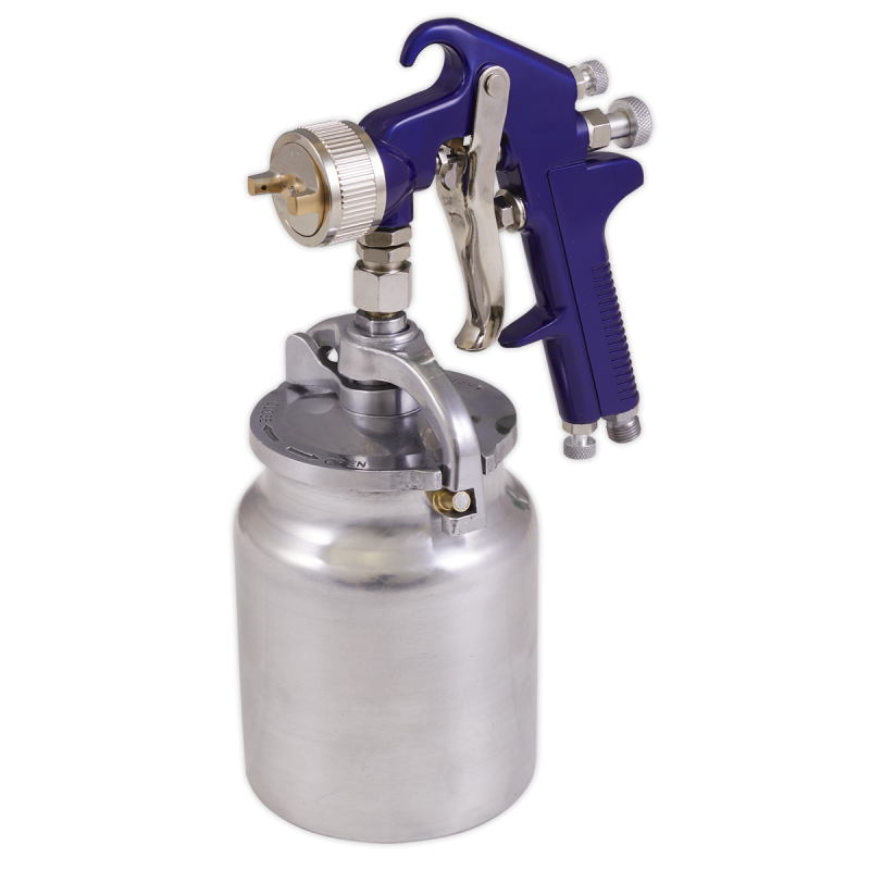 Suction Feed Spray Gun 1.7mm Set-Up