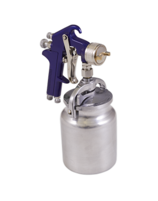 Suction Feed Spray Gun 1.7mm Set-Up