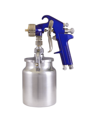 Suction Feed Spray Gun 1.7mm Set-Up