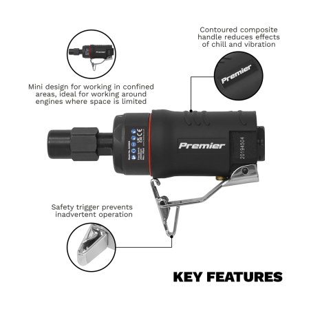 Premier Mini Air Die Grinder 6mm