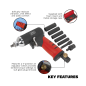 Premier Air Impact Wrench Diesel Glow Plug Kit 1/4"Sq Drive