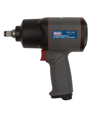 Composite Twin Hammer Air Impact Wrench 1/2"Sq Drive