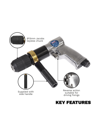 Reversible Air Drill 13mm