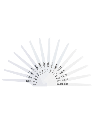 74mm Air Saw Blades Mixed - Pack of 15