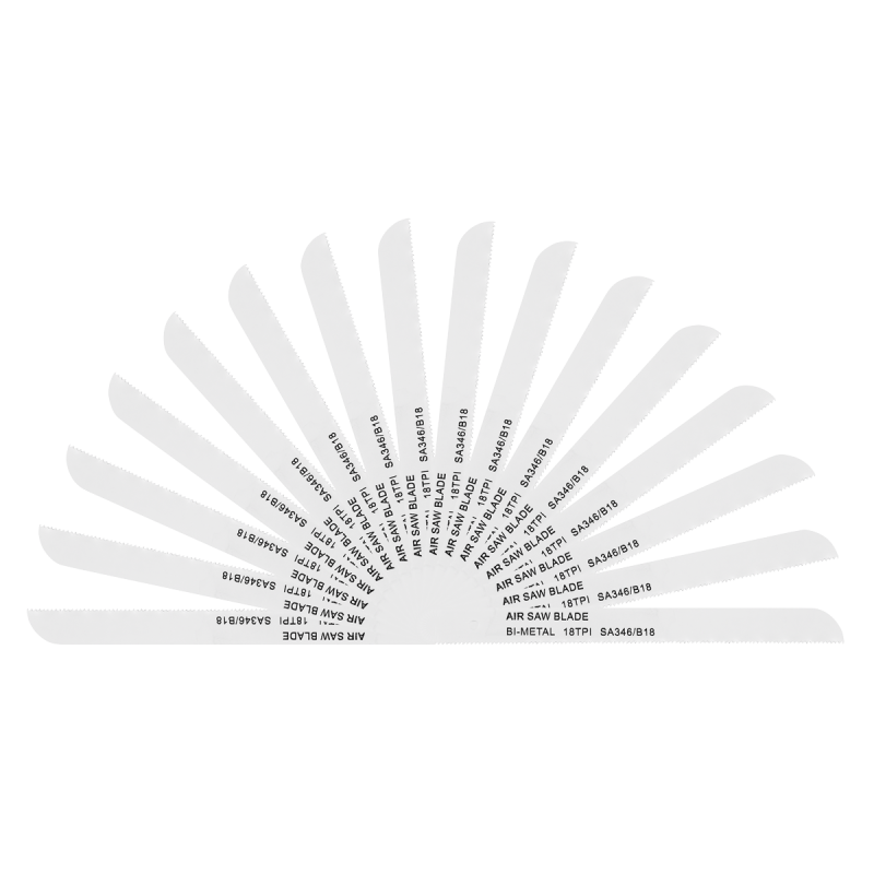 141mm Air Saw Blade 18tpi - Pack of 15