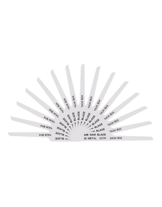 141mm Air Saw Blades Mixed - Pack of 15