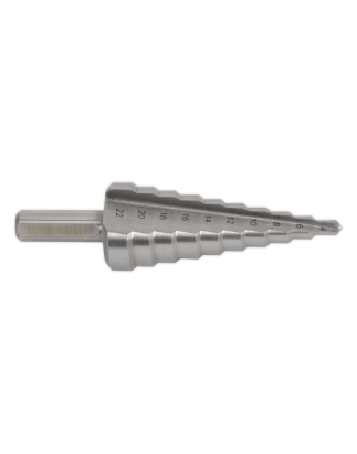 HSS M2 Step Drill Bit 4-22mm Double Flute