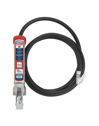 Professional Tyre Inflator with 2.5m Hose & Clip-On Connector