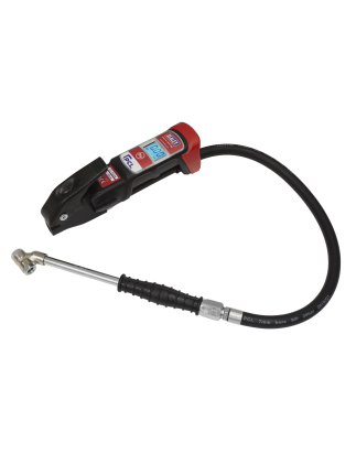 Premier Anodised Digital Tyre Inflator with Twin Push-On Connector