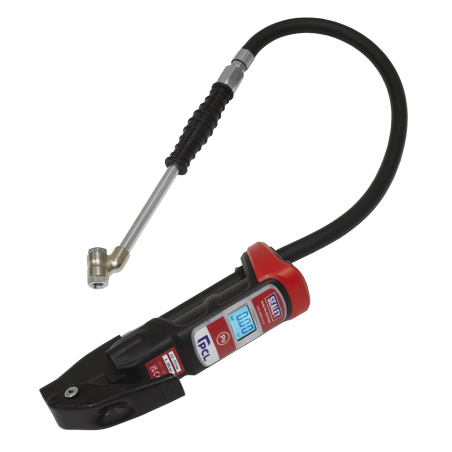 Premier Anodised Digital Tyre Inflator with Twin Push-On Connector