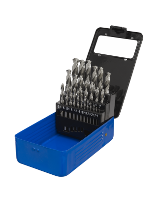 HSS Split Point Fully Ground Drill Bit Set 25pc Metric