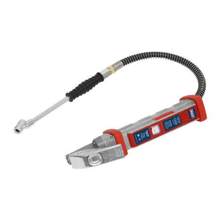 Tyre Inflator 0.5m Hose with Twin Push-On Connector