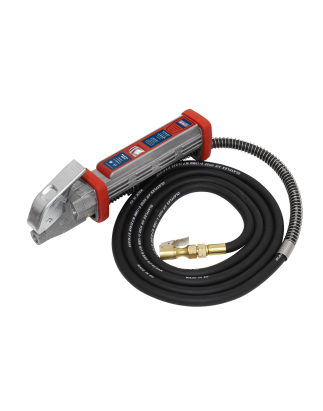 Tyre Inflator 2.7m Hose with Clip-On Connector