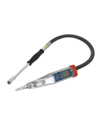 Digital Tyre Inflator 0.5m Hose with Twin Push-On Connector