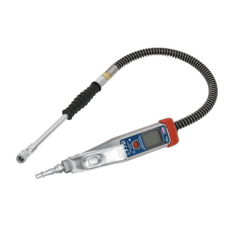 Digital Tyre Inflator 0.5m Hose with Twin Push-On Connector