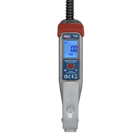 Digital Tyre Inflator 0.5m Hose with Twin Push-On Connector