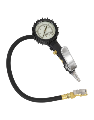 Tyre Inflator with Clip-On Connector