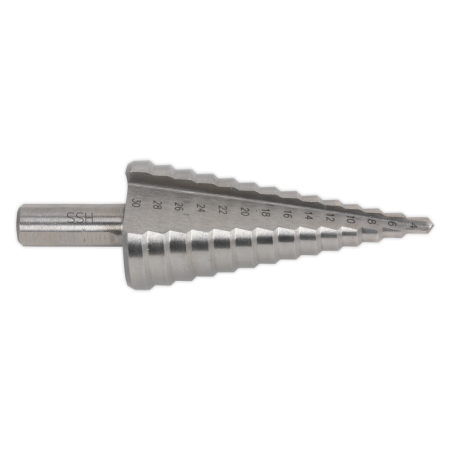 HSS M2 Step Drill Bit 4-30mm Double Flute