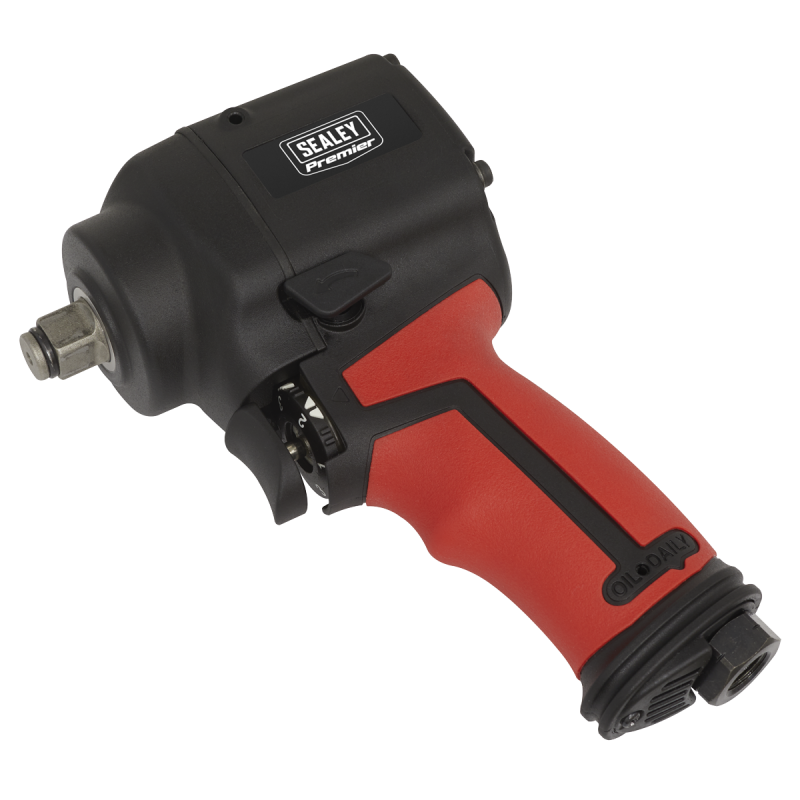 Premier Twin Hammer Stubby Air Impact Wrench 1/2"Sq Drive