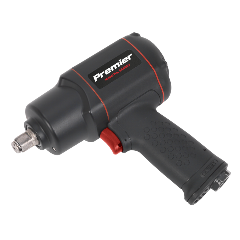 Premier Twin Hammer Composite Air Impact Wrench 1/2"Sq Drive