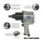 Premier Twin Hammer Air Impact Wrench 3/4"Sq Drive