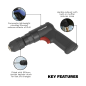 Premier Composite Reversible Air Pistol Drill 10mm with Keyless Chuck