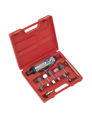 Kit de meuleuse pneumatique 16 pièces