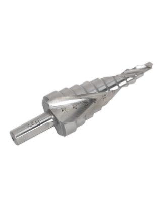 HSS 4341 Step Drill Bit 4-22mm Spiral Flute